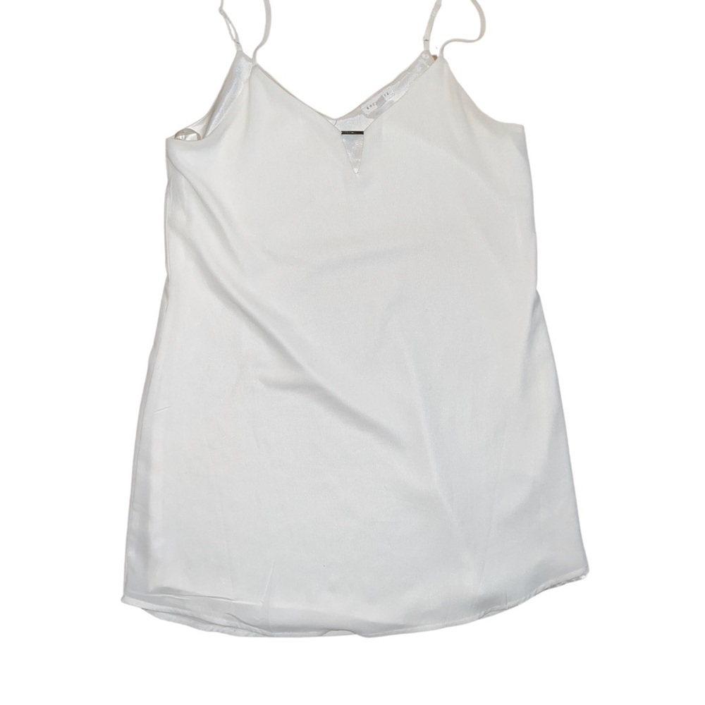 Socialite White Fitted Camisole Mini Dress
